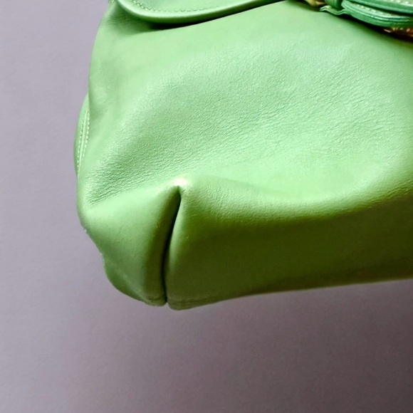 Vintage Coach Pear Green Bantam Mini Backpack Bag 4152 USA - Picture 5 of 9